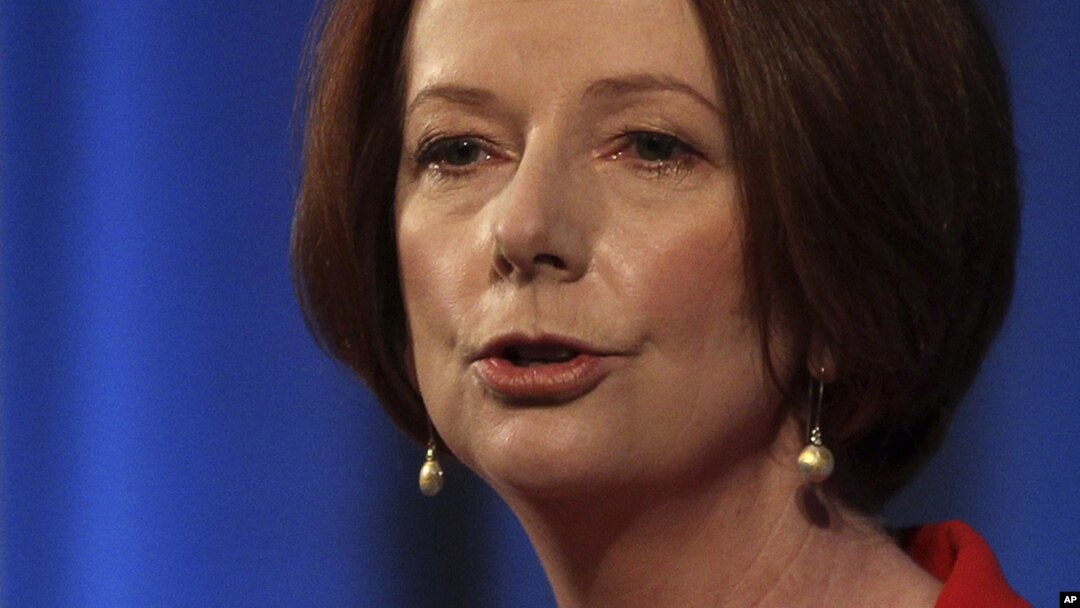 Thủ tướng Australia Julia Gillard 07/08/2012.