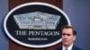 FILE - Pentagon spokesman John Kirby speaks to reporters Feb. 17, 2021. He said March 3 that Iraqi security forces were leading the investigation of the attack on the al-Asad base, adding that it was still too early for any attribution.