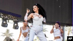 Cardi B en el festival de música y arte Coachella en Indio, California el 22 de abril del 2018. La artista es la principal contendiente en los premios MTV que se entregan el lunes 29 de agosto de 2018.