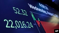 El Índice Industrial Dow Jones cerró en 22.016,24 principalmente impulsado por las ganancias reportadas por Apple.