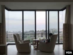 Vietnamese were surprised to hear their compatriots had gone abroad to find work, since the country has become much richer in recent years, from hotel resorts, to luxury boutiques. (Ha Nguyen/VOA)