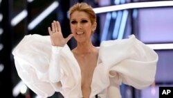 Céline Dion interprète "My Heart will Go On" aux Billboard Music Awards le 21 mai 2017 à Las Vegas.