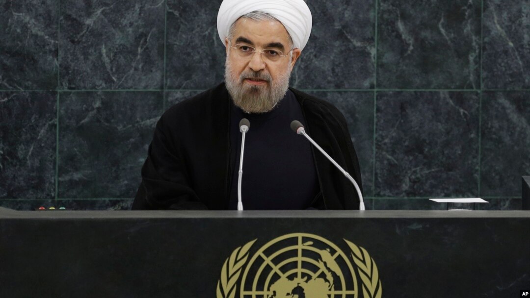 El mandatario de Irán, Hasán Rohani, sostuvo que su país no es una amenaza para el mundo.