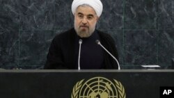 El mandatario de Irán, Hasán Rohani, sostuvo que su país no es una amenaza para el mundo.