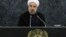El mandatario de Irán, Hasán Rohani, sostuvo que su país no es una amenaza para el mundo.