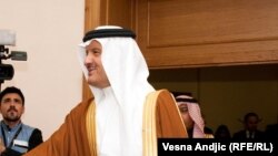 Prince of Saudi Arabia and Aleksandar Vucic