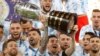  آرژانتین جام قهرمانی فوتبال ملت های آمریکای لاتین را در آغوش گرفت 