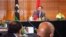 Nasser Bourita, Morocco's Minister of Foreign Affairs and International Cooperation, chairs a meeting of representatives of Libya's rival administrations in the coastal town of Bouznika, south of Rabat, Sept. 6, 2020. 