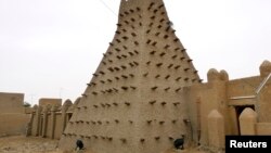 馬里古城廷巴克圖的一座土坯建築。