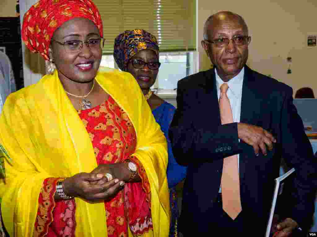 Hotunan Ziyarar Da Hajia Aisha Buhari Ta Kawo Sashen Hausa Na Muryar Amurka