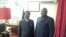 President Koroma with new VP Victor Foh