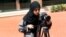 A Saudi woman studies film making at a university in Jeddah, Saudi Arabia, March 7, 2018.