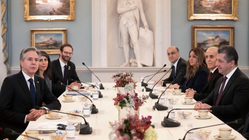 بلینکن بۆ بارزانی: پەیوەندیمان لەگەڵ هەرێمی کوردستان بەهایەکی زۆری بۆ ئەمەریکا هەیە