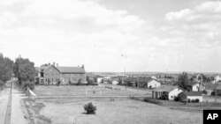 The buildings used to house internees are still standing today, and serve as classrooms and dorms for United Tribes Technical College.