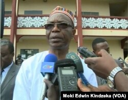 FILE - Governor Deben Tchoffo, Nov. 5, 2018. (Moki Edwin Kindzeka/VOA)