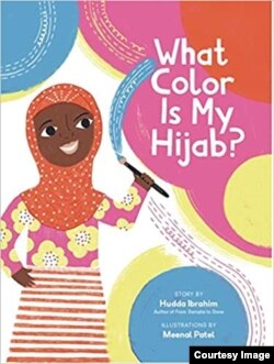 The cover of the book "What Color is My hijab" by Hudda Ibrahim.