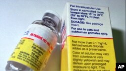 Ketamine, thuốc gây mê thương dùng cho thú vật, mà những người nghiện ma túy gọi là Special K