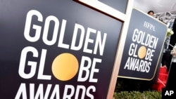 Karpet merah di Golden Globe Awards ke-76 tahunan di Beverly Hilton Hotel pada hari Minggu, 6 Januari 2019, di Beverly Hills, California (Foto: AP/Jordan Strauss)