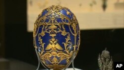 More than 500 pieces by jeweler Karl Fabergé, including his most famous works, the Imperial Easter Eggs, are on display at the Virginia Museum of Fine Arts.