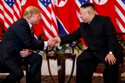 지난해 2월 베트남 하노이에서 도널드 트럼프 미국 대통령과 김정은 북한 국무위원장의 2차 정상회담이 열렸다.