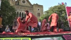 خواتین کے عالمی دن پر کراچی میں خواتین کا مارچ