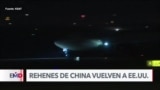 Tres estadounidenses liberados por China regresan a Texas