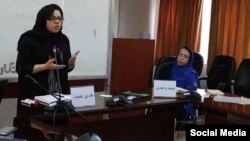  نجمه واحدی و هدی عمید، دو فعال حقوق زنان