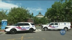 Вулиці навколо Конгресу перекриті вже кілька годин: правоохоронці реагують на активну загрозу вибуху. Відео