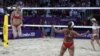 EE.UU. logró oro y plata en voley playa