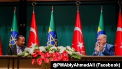 ጠቅላይ ሚኒስትር ዐቢይ አህመድ የቱርክ ፕሬዚዳንት ራሲፕ ጣዪፕ ኤርዶኻን