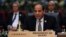 Egyptian President Abdel Fattah el-Sissi attends a summit between Arab league and European Union member states, in the Red Sea resort of Sharm el-Sheikh, Egypt, Feb. 24, 2019. 