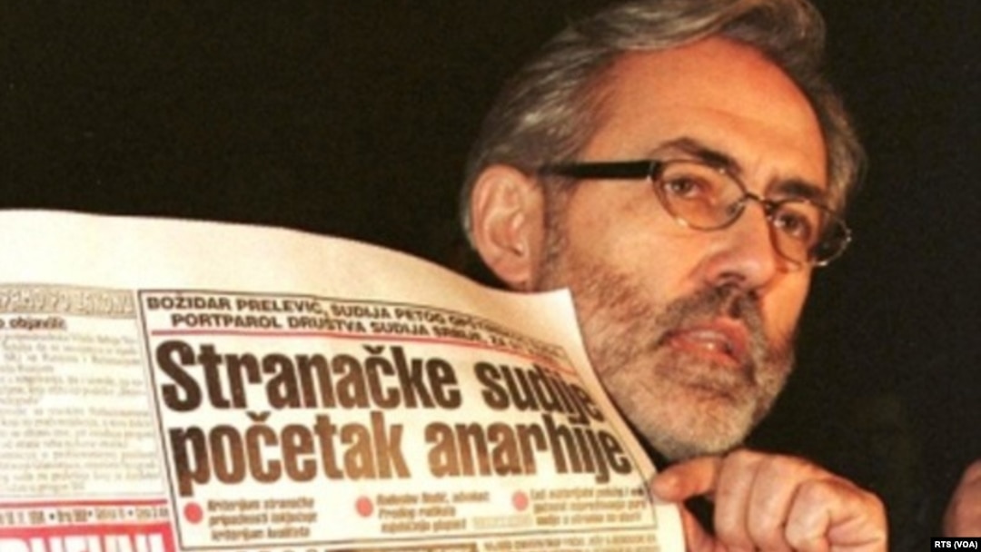 Slavko Ćuruvija, vlasnik listova Dnevni telegraf i Evropljanin