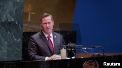 مایک والتز سفیرایالات متحده در سازمان ملل 