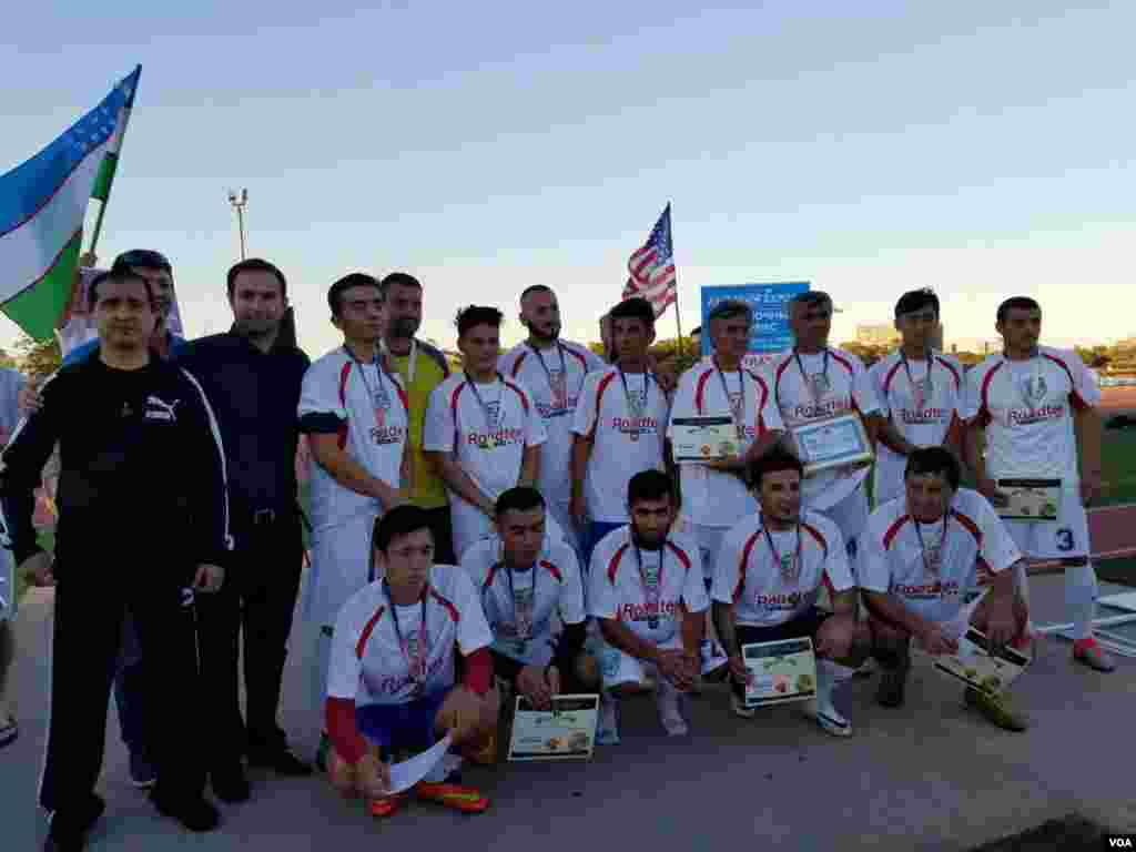 Nyu-York shahrida "Mustaqillik kubogi" futbol turniri