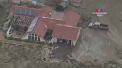 Հարավային Կալիֆորնիայում ճանապարհներն ու ավտոմեքենաները հայտնվել են ցեխի մեջ