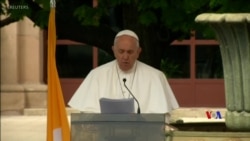 2019-05-05 美國之音視頻新聞: 教宗到訪保加利亞與北馬其頓