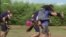 Couples Compete in Wife-Carrying Race in Hungary 