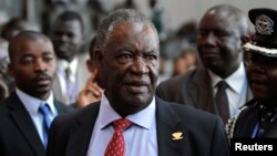 Presiden Zambia Michael Sata, dalam KTT Uni Afrika di Addis Ababa. (Foto: Dok)