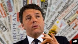 Matteo Renzi, chef du gouvernement italien