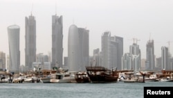 Le port de Doha, au Qatar, le 9 février 2010.