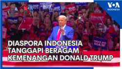 Diaspora Indonesia Tanggapi Beragam Kemenangan Donald Trump