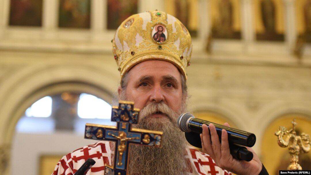 ARHIVA - Mitropolit crnogorsko-primorski Srpske pravoslavne crkve Joanikije (Foto: Savo Prelevic RFE/RL)