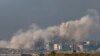 A picture taken in southern Israel near the border with the Gaza Strip on December 13, 2023, shows smoke billowing during Israeli bombardment on northern Gaza, amid continuing battles between Israel and the militant group Hamas.