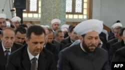 Башар Ассад и Ахмад Бадреддин Хассун