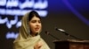 Nobel laureate Malala Yousafzai speaks during the "Girls' Education in Muslim Communities: Challenges and Opportunities" summit in Islamabad, Jan. 12, 2025. She sharply criticized the Taliban government for curbs on women’s access to education and employment. 