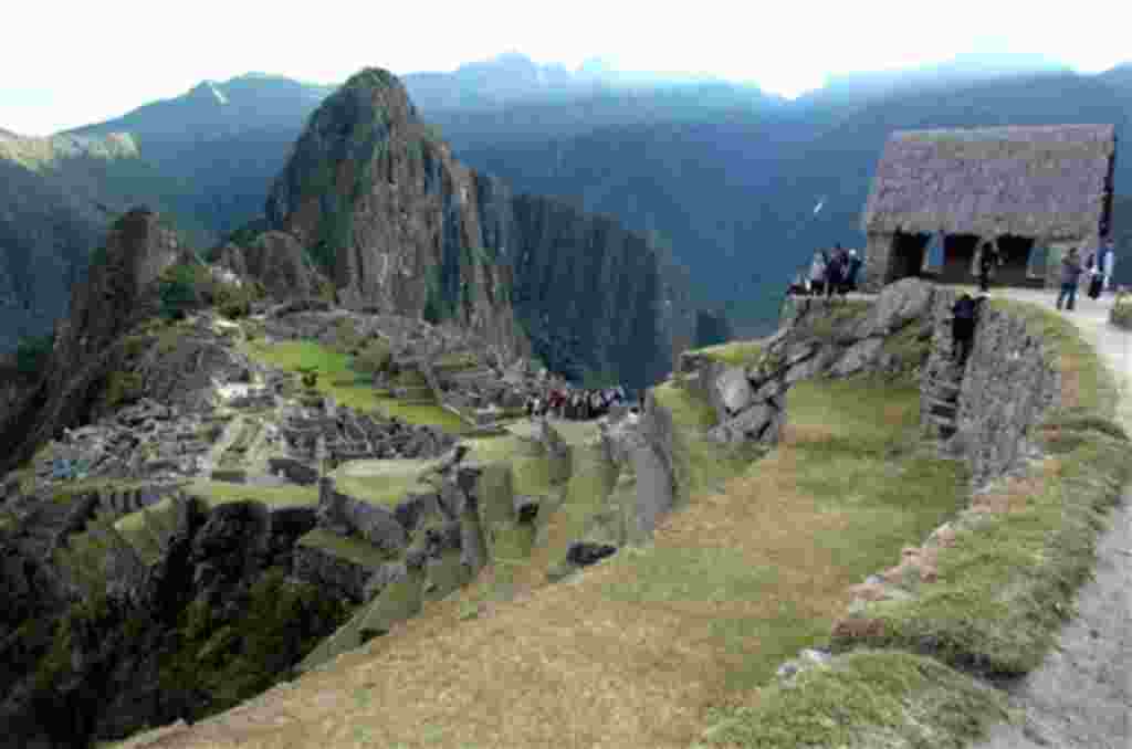 Las ruinas de Machu Picchu, cerca de la ciudad peruana de Cuzco.