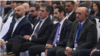 From left to right: Bafel Talabani, head of the Patriotic Union of Kurdistan, Nechirvan Barzani, President of Iraqi Kurdistan Region, Qubad Talabani, Deputry Prime Minister of Kurdistan Regional Government, Fauzi Hariri, Chief of Staff of Kurdistan Regional Presidency.