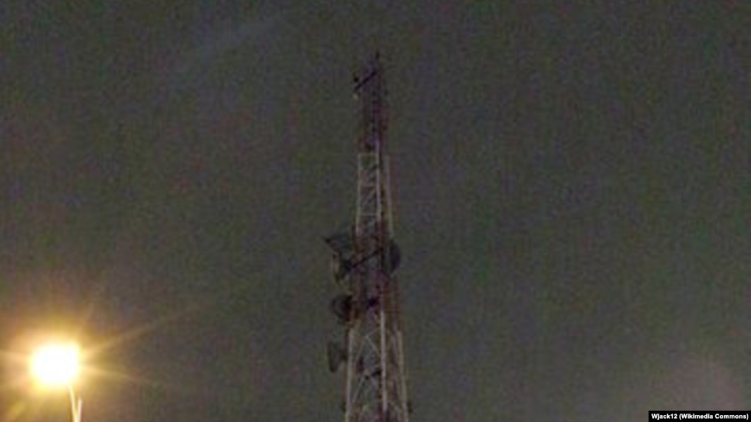 Menara KCBD-TV di Lubbock, Texas (Foto: dok).