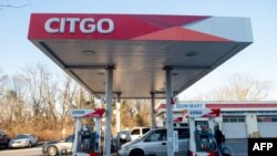 Una gasolinera Citgo, la subsidiaria con sede en Estados Unidos de la petrolera estatal venezolana PDVSA, fotografiada en Washington D.C., el 31 de enero de 2019. 