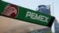 A Pemex gas station is seen in Mexico City, Mexico, Sept. 17, 2019. 